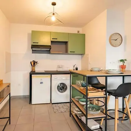 Apartmán Confort Et Calme En Rez-de-chaussee Villeneuve-Tolosane